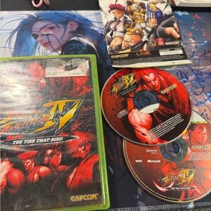 Street Fighter IV Game Set with Discs